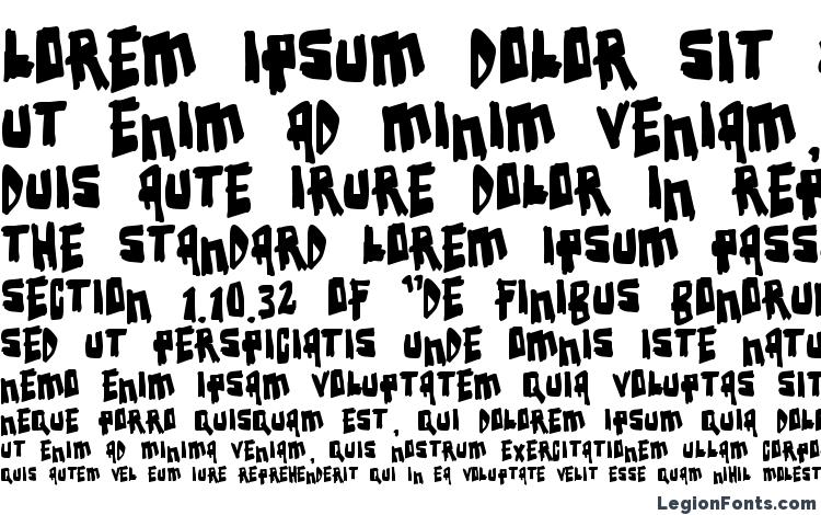 specimens Earthqua font, sample Earthqua font, an example of writing Earthqua font, review Earthqua font, preview Earthqua font, Earthqua font