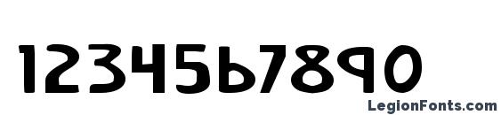 Earths Mightiest Expanded Font, Number Fonts