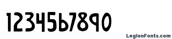 Earths Mightiest Jumbled Font, Number Fonts
