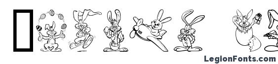Шрифт Easter bunny