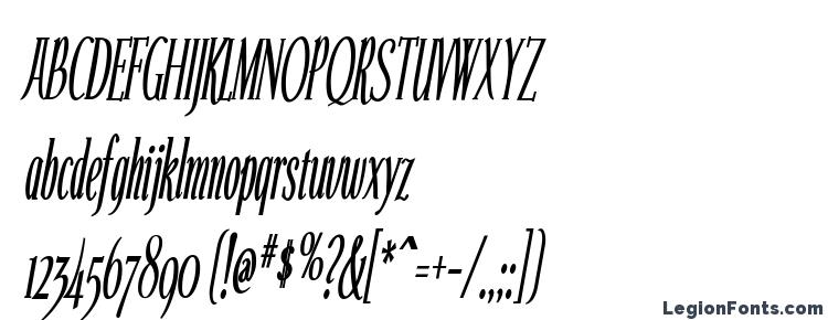 glyphs EchelonCondensed Italic font, сharacters EchelonCondensed Italic font, symbols EchelonCondensed Italic font, character map EchelonCondensed Italic font, preview EchelonCondensed Italic font, abc EchelonCondensed Italic font, EchelonCondensed Italic font