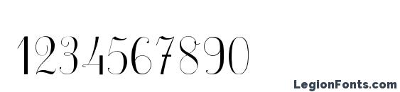 Ecolier court Font, Number Fonts