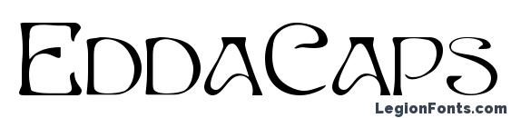 EddaCaps Font