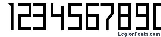 EdenMills Regular Font, Number Fonts