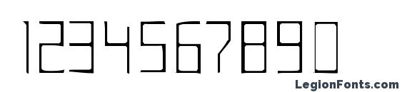 EdenMillsGaunt Font, Number Fonts