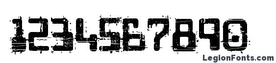 Edifact Regular Font, Number Fonts