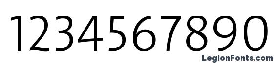 Edifice thin Font, Number Fonts