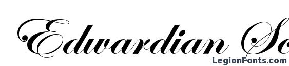 Edwardian Scr Alt ITC TT Bold Font, Wedding Fonts