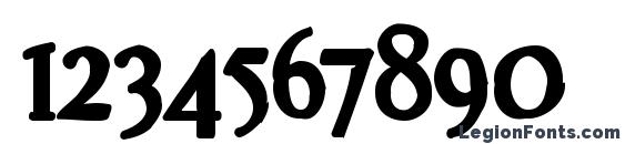 EffloresceInk Font, Number Fonts