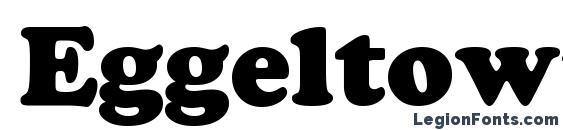 Eggeltown font, free Eggeltown font, preview Eggeltown font