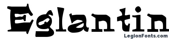 Eglantine font, free Eglantine font, preview Eglantine font