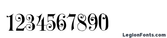 Egmont Font, Number Fonts