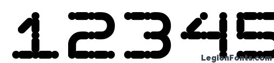 Egotrip f Font, Number Fonts