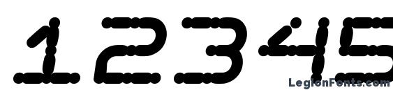 Egotrip fs Font, Number Fonts