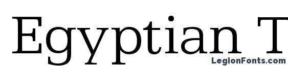 Egyptian Text Light Regular font, free Egyptian Text Light Regular font, preview Egyptian Text Light Regular font