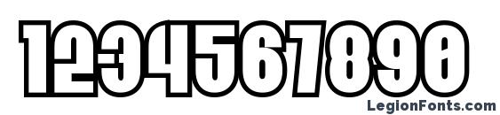 Eigh3 Font, Number Fonts