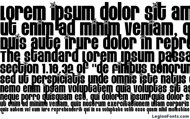 specimens Eight Track font, sample Eight Track font, an example of writing Eight Track font, review Eight Track font, preview Eight Track font, Eight Track font