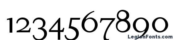 Eirinn Ascii LL Font, Number Fonts