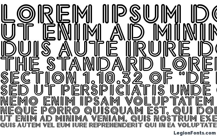 specimens Eklektic font, sample Eklektic font, an example of writing Eklektic font, review Eklektic font, preview Eklektic font, Eklektic font