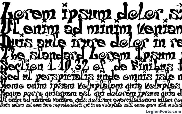 образцы шрифта El&Font, образец шрифта El&Font, пример написания шрифта El&Font, просмотр шрифта El&Font, предосмотр шрифта El&Font, шрифт El&Font
