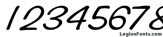 Elainefont81 regular Font, Number Fonts