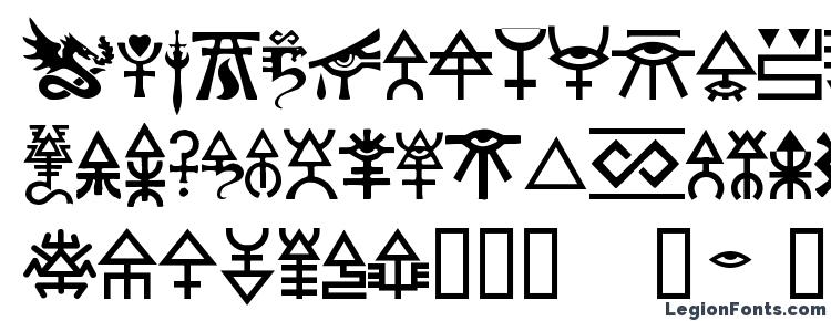 glyphs Eldar font, сharacters Eldar font, symbols Eldar font, character map Eldar font, preview Eldar font, abc Eldar font, Eldar font