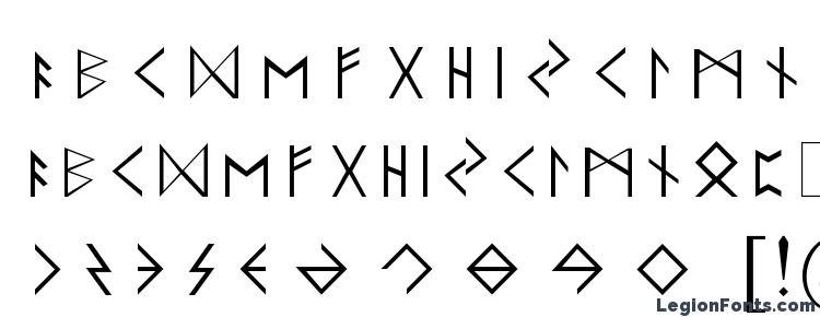 glyphs Elder Futhark font, сharacters Elder Futhark font, symbols Elder Futhark font, character map Elder Futhark font, preview Elder Futhark font, abc Elder Futhark font, Elder Futhark font