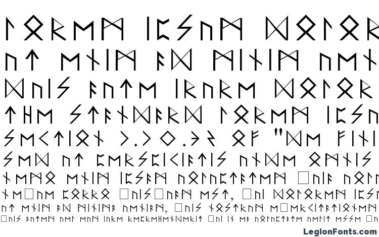 specimens Elder Futhark font, sample Elder Futhark font, an example of writing Elder Futhark font, review Elder Futhark font, preview Elder Futhark font, Elder Futhark font