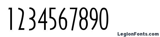 Electra condensed Font, Number Fonts