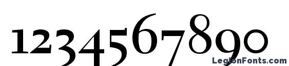 Electra LH Bold Oldstyle Figures Font, Number Fonts