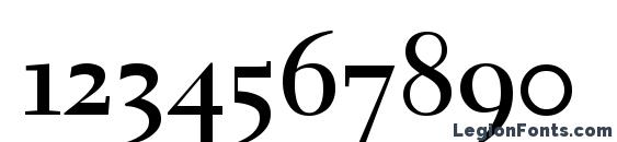 Electra LH Bold Small Caps & Oldstyle Figures Font, Number Fonts