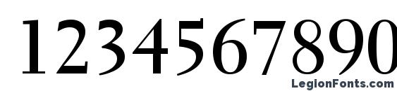 Electra LT Bold Font, Number Fonts