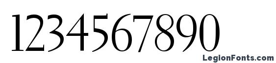 Electra LT Display Font, Number Fonts