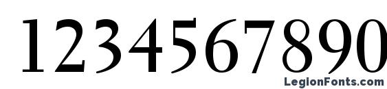 ElectraLTStd Bold Font, Number Fonts