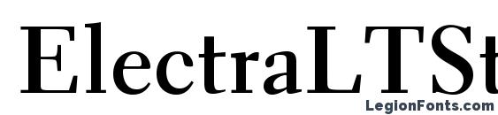 ElectraLTStd Bold font, free ElectraLTStd Bold font, preview ElectraLTStd Bold font