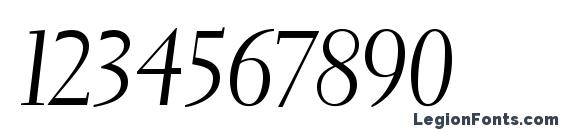 ElectraLTStd CursiveDisplay Font, Number Fonts