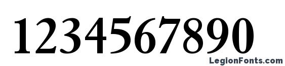 Elegant Garamond Bold BT Font, Number Fonts