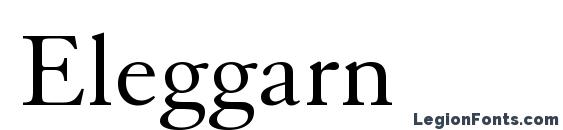 Eleggarn font, free Eleggarn font, preview Eleggarn font