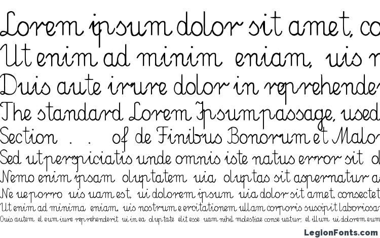 specimens Elementarz font, sample Elementarz font, an example of writing Elementarz font, review Elementarz font, preview Elementarz font, Elementarz font