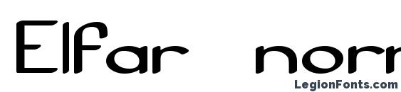 шрифт Elfar normal bold g98, бесплатный шрифт Elfar normal bold g98, предварительный просмотр шрифта Elfar normal bold g98