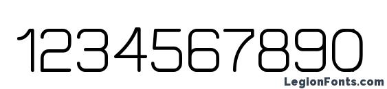 Elgethy Upper Bold Font, Number Fonts