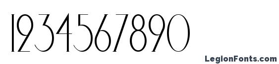 Elisiacondensed Font, Number Fonts