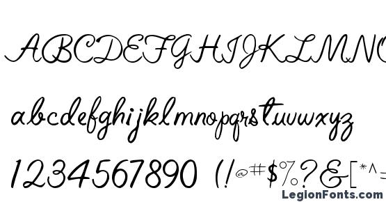 Elizabeth Semi Script Regular Font Download Free / LegionFonts