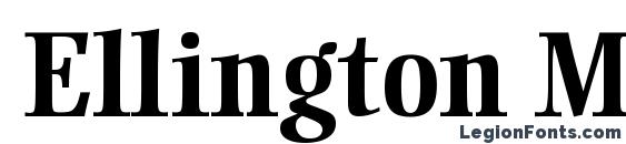 Ellington MT Bold font, free Ellington MT Bold font, preview Ellington MT Bold font