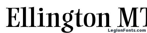 Ellington MT font, free Ellington MT font, preview Ellington MT font