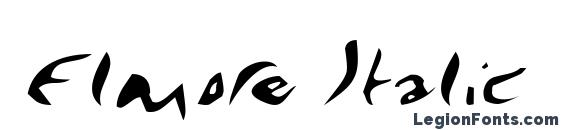 Elmore Italic font, free Elmore Italic font, preview Elmore Italic font