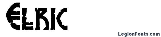 шрифт Elric, бесплатный шрифт Elric, предварительный просмотр шрифта Elric