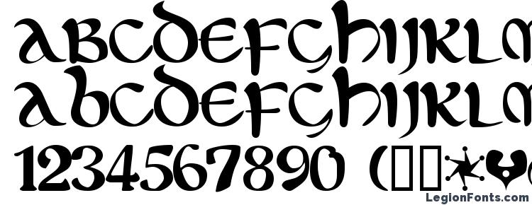 glyphs Eltic font, сharacters Eltic font, symbols Eltic font, character map Eltic font, preview Eltic font, abc Eltic font, Eltic font