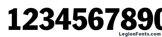 Eluthera condensed Font, Number Fonts