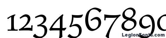 Elysium Small Caps LET Font, Number Fonts